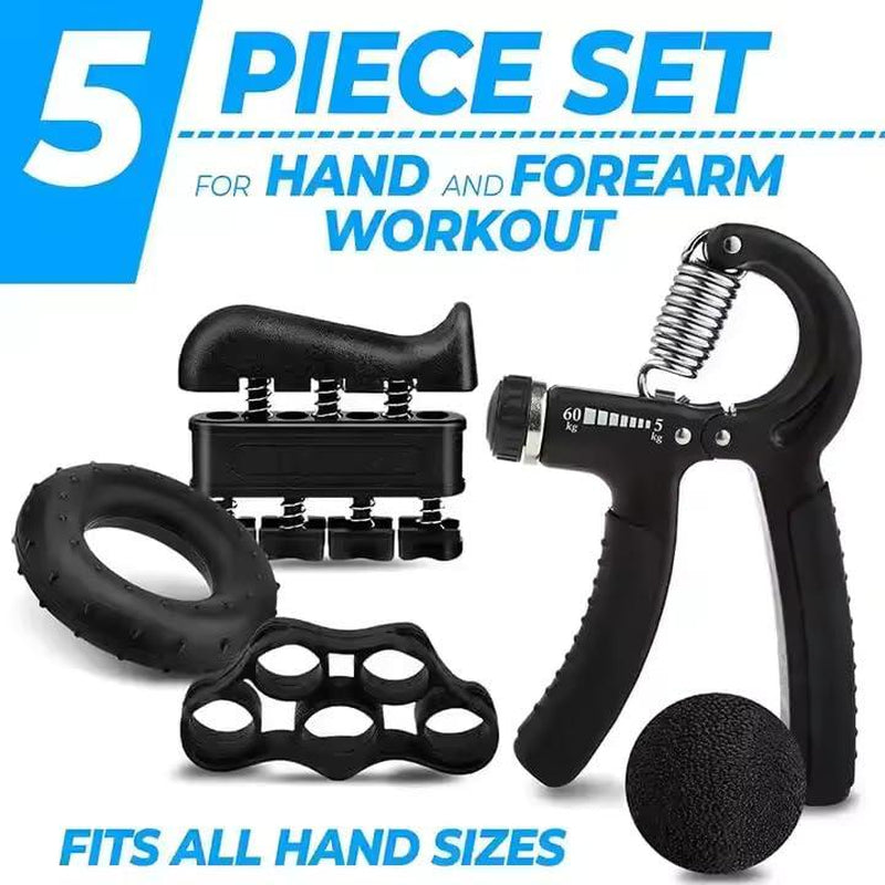 Adjustable Hand Grip Strengthener Kit